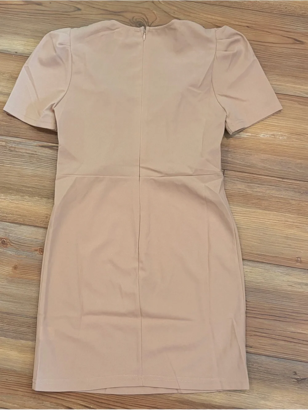 NWOT HyFve Nude Sweetheart Mini Dress